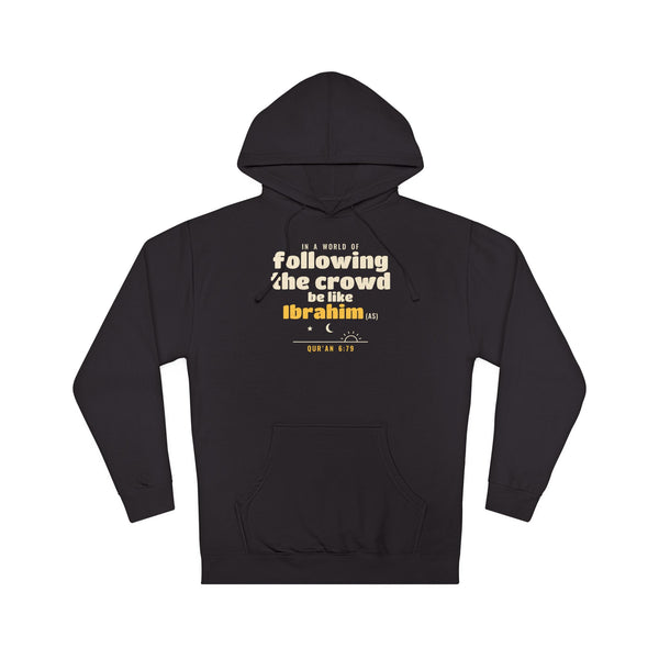 Be Like Ibrahim (AS) Hoodie in Black – AdabStars