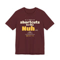 Be Like Nuh (AS) Shirt, Front Print | Prophet Nuh (Noah) Perseverance Story | AdabStars