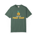 I Did My First Fast Ramadan Heavyweight Tee | Ramadan Kids Milestone Medal Proud | AdabStars Islamic Kids Apparel