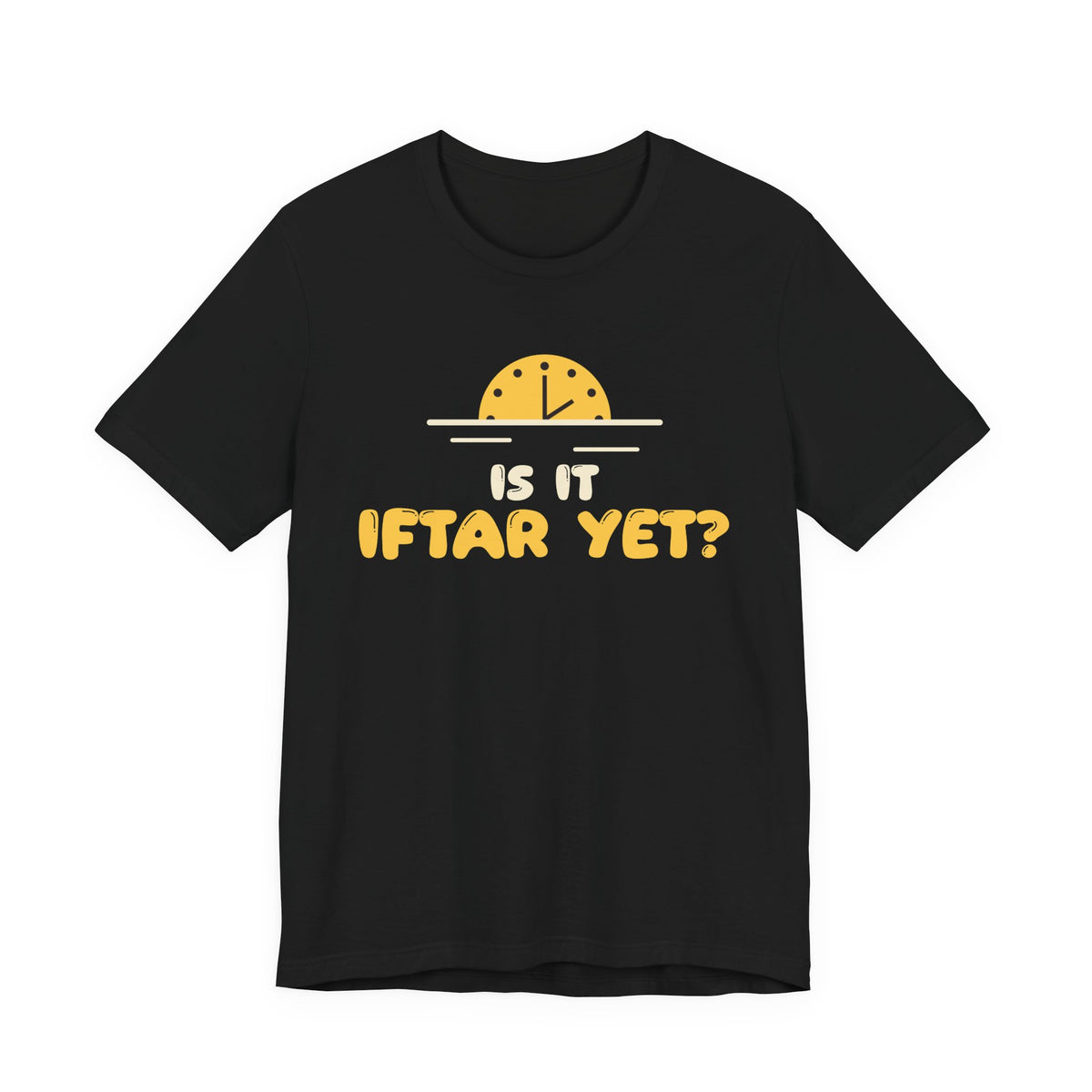 Is It Iftar Yet? Ramadan Shirt | Ramadan Kids Sunset Countdown Fasting | AdabStars Islamic Apparel