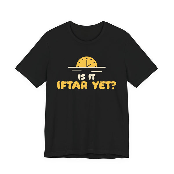 Is It Iftar Yet? Ramadan Shirt | Ramadan Kids Sunset Countdown Fasting | AdabStars Islamic Apparel