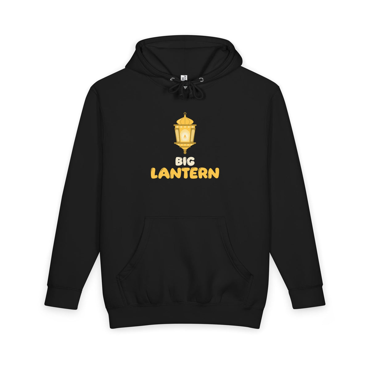 Big Lantern Ramadan Heavyweight Premium Heavyweight Hoodie in Black – AdabStars