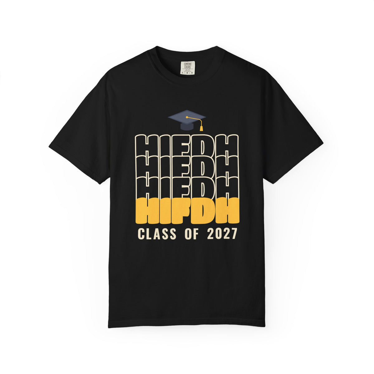 Hifdh Class of 2027 Islamic Heavyweight T-Shirt in Black – AdabStars