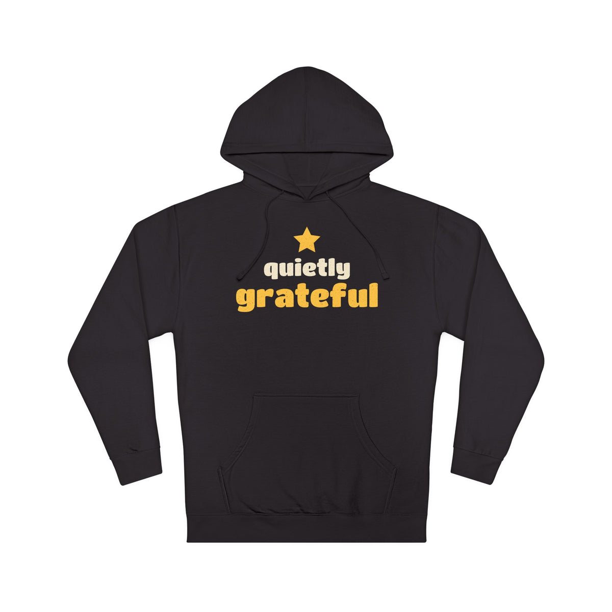 Quietly Grateful Ramadan Hoodie | Ramadan Gratitude Muslim Youth Star | AdabStars Islamic Apparel