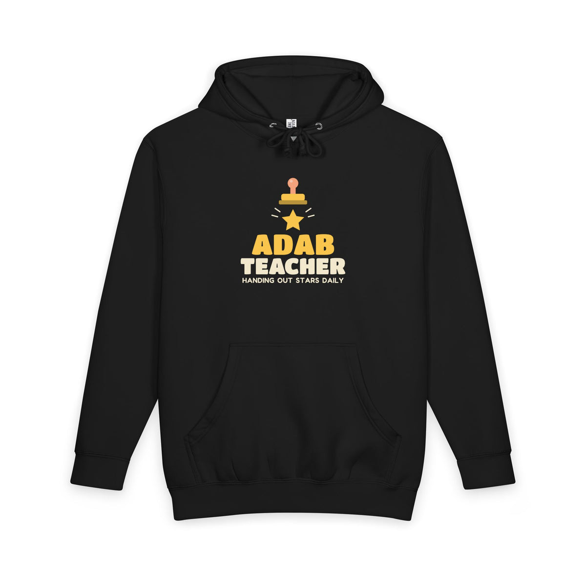 Adab Teacher Islamic Heavyweight Premium Heavyweight Hoodie in Black – AdabStars