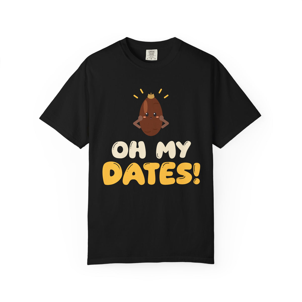 Oh My Dates Ramadan Heavyweight T-Shirt in Black – AdabStars