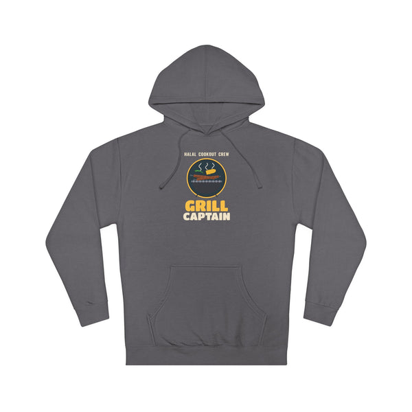 Grill Captain Halal Cookout Islamic Hoodie in Charcoal – AdabStars