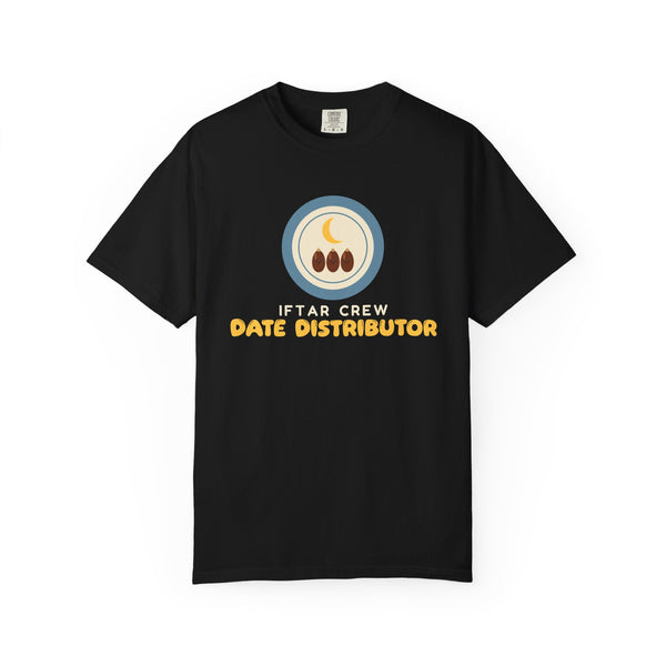 Iftar Crew: Date Distributor Heavyweight T-Shirt in Black – AdabStars