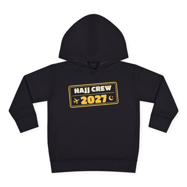 Hajj Crew 2027 Toddler Hoodie in Black – AdabStars
