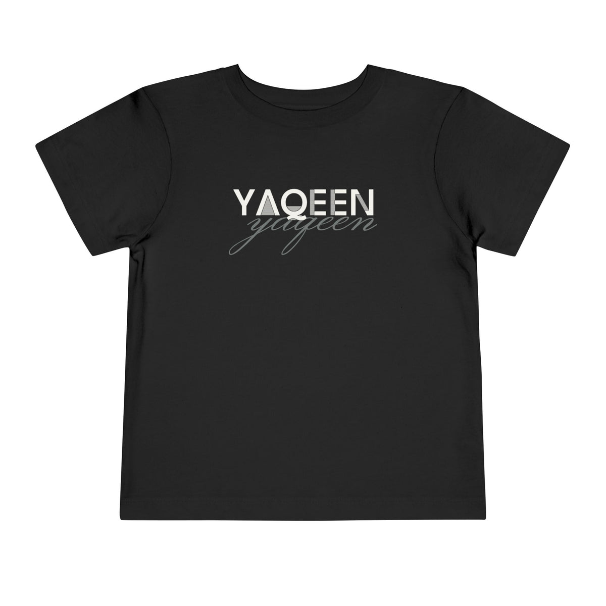 Yaqeen Islamic Toddler T-Shirt in Black – AdabStars