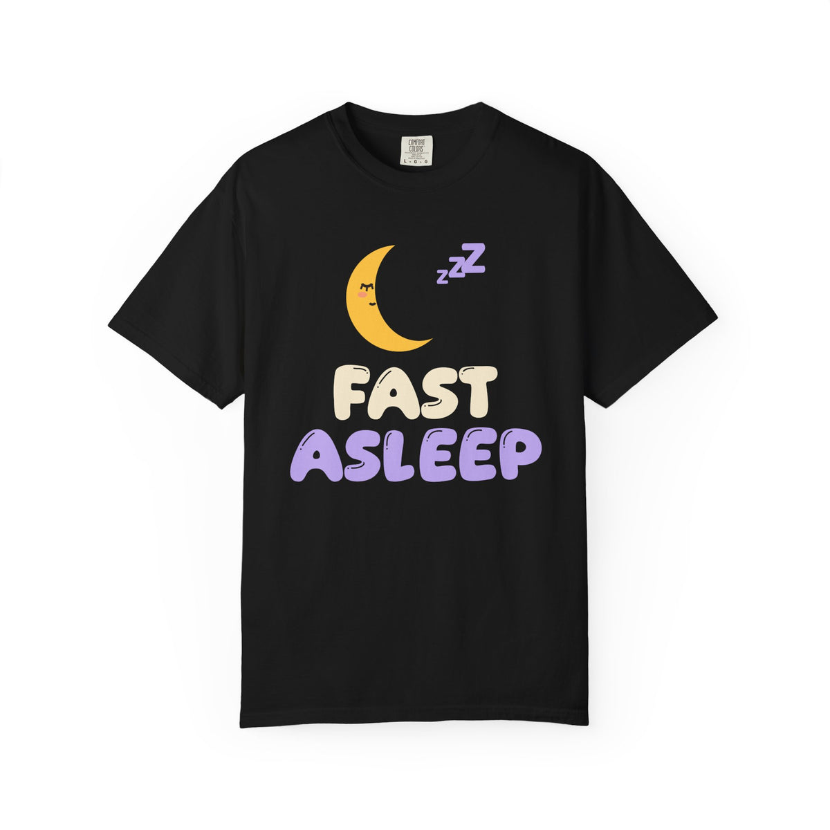 Fast Asleep Heavyweight T-Shirt in Black – AdabStars