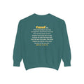 Be Like Yusuf (AS) Sweatshirt | Prophet Yusuf (Joseph) Forgiveness Story, Qur'an 12:90-92 on the Back | AdabStars