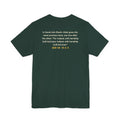 With Hardship Comes Ease Shirt | Surah Ash-Sharh Qur'an 94:5-6 on the Back Islamic Reminder | AdabStars