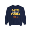 Dates Before Plates Ramadan Sweatshirt | Ramadan Iftar Kids Family Food Pun | AdabStars Islamic Apparel