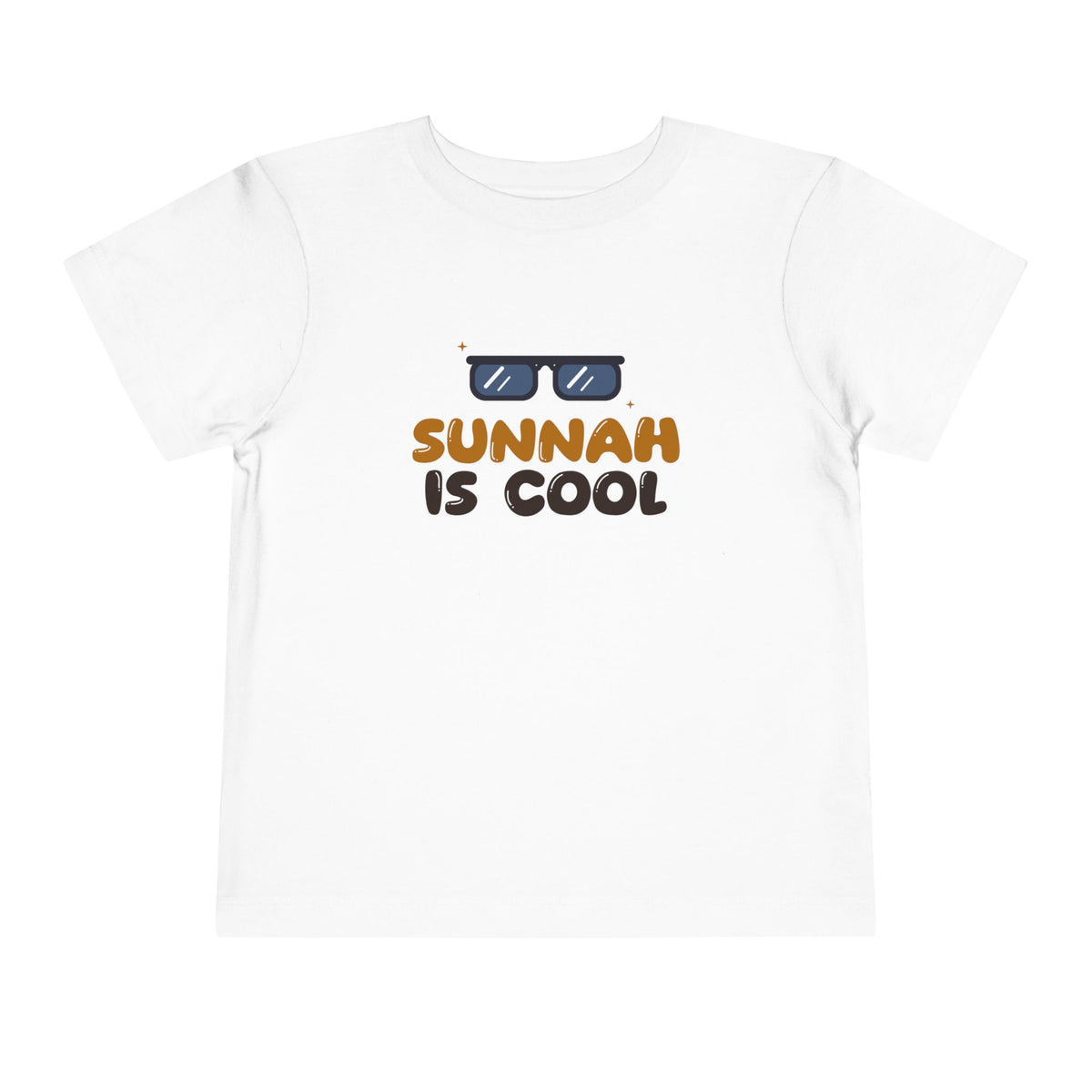 Sunnah Is Cool Islamic Toddler T-Shirt in White – AdabStars