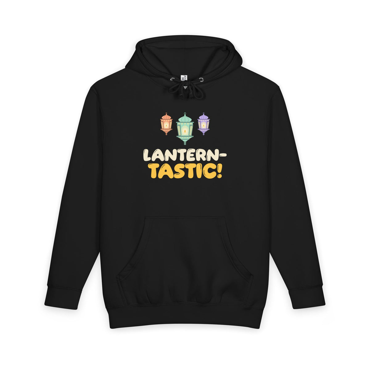 Lantern-Tastic! Ramadan Heavyweight Premium Heavyweight Hoodie in Black – AdabStars