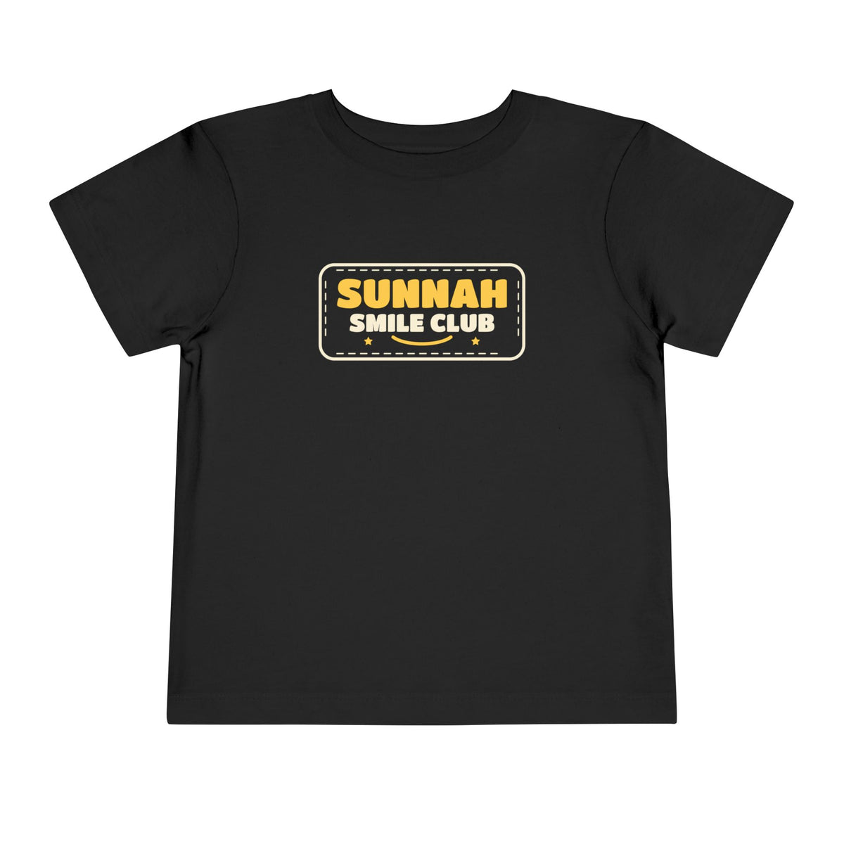 Sunnah Smile Club Islamic Toddler T-Shirt in Black – AdabStars