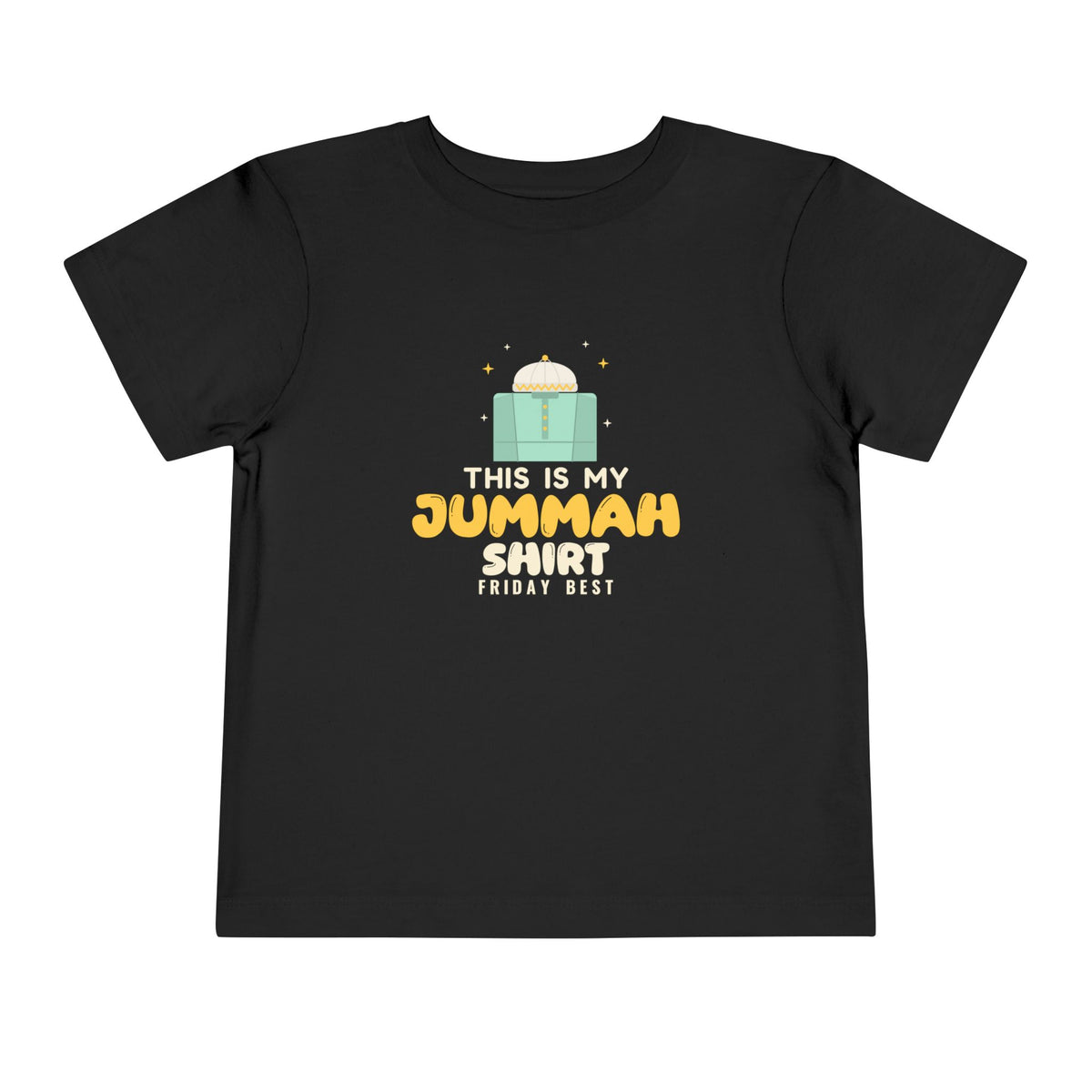 This Is My Jummah Toddler T-Shirt in Black – AdabStars