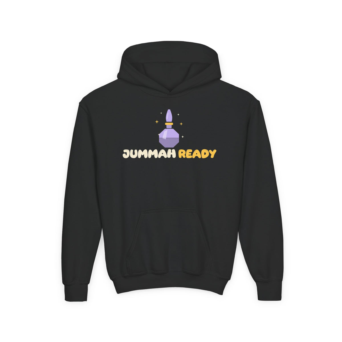 Jummah Ready Islamic Kids Hoodie in Black – AdabStars