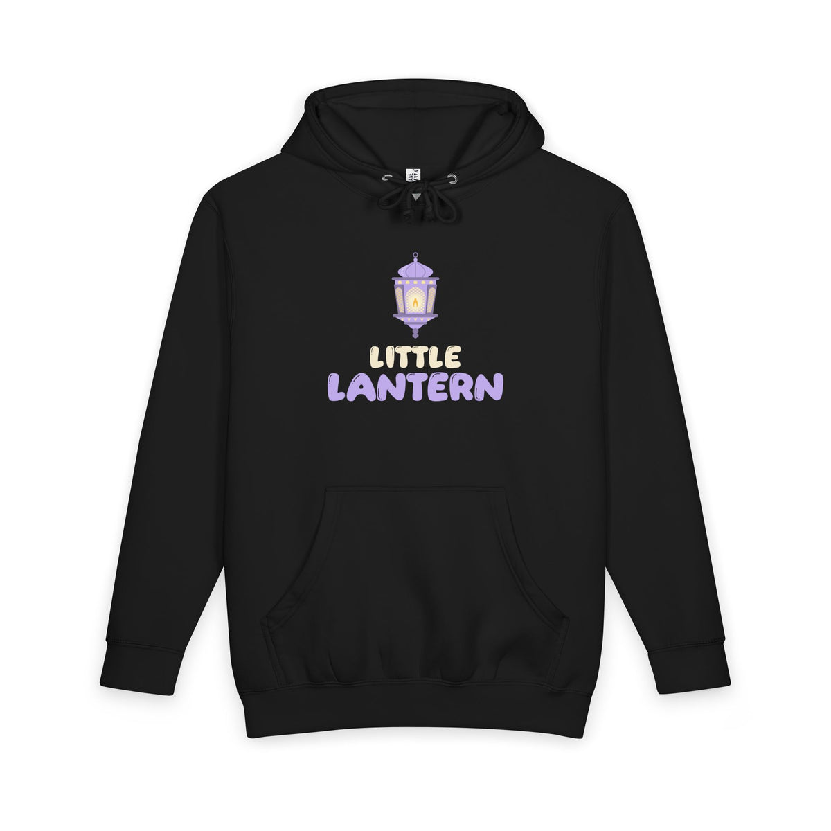 Little Lantern Ramadan Heavyweight Premium Heavyweight Hoodie in Black – AdabStars