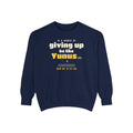 Be Like Yunus (AS) Sweatshirt, Front Print | Prophet Yunus (Jonah) Hope Story | AdabStars