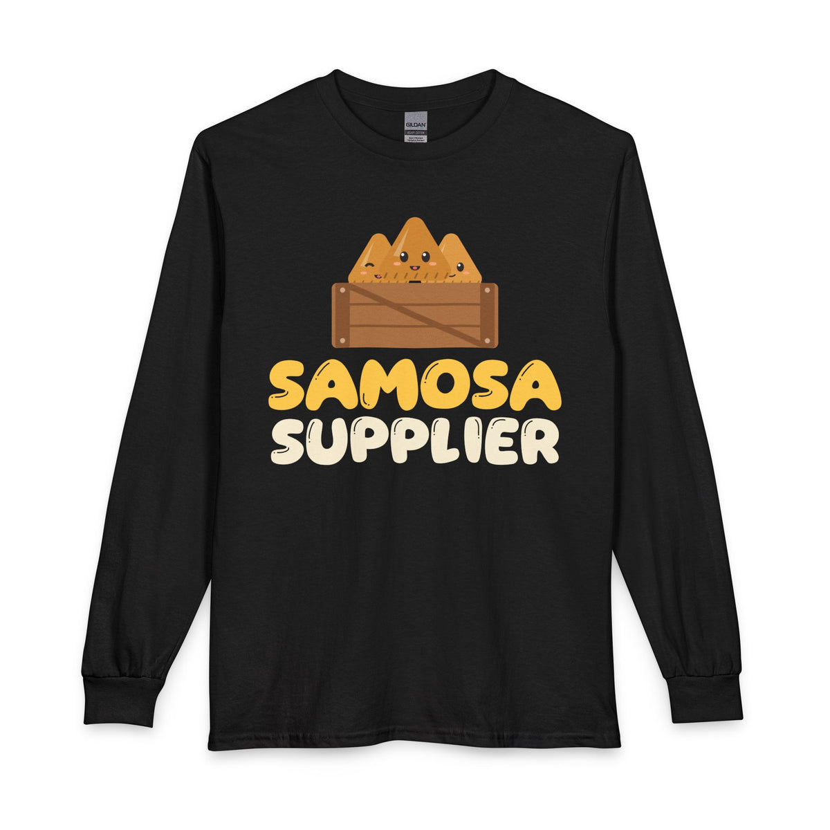 Samosa Supplier Ramadan Long Sleeve Shirt in Black – AdabStars