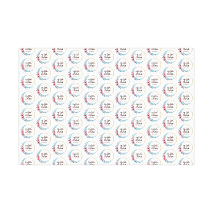 Wrapping Paper - Eid Mubarak Floral Gift Wrap Papers