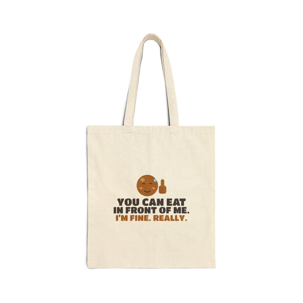 You Can Eat In Front Of Me Ramadan Double-Sided Tote Bag | Ramadan You Can Eat In Front Of Me Funny Fasting Coworker | AdabStars Islamic Gifts