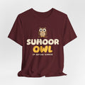 Suhoor Owl Ramadan Shirt | Ramadan Kids Night Bird Early Riser Pre Dawn | AdabStars Islamic Kids Apparel