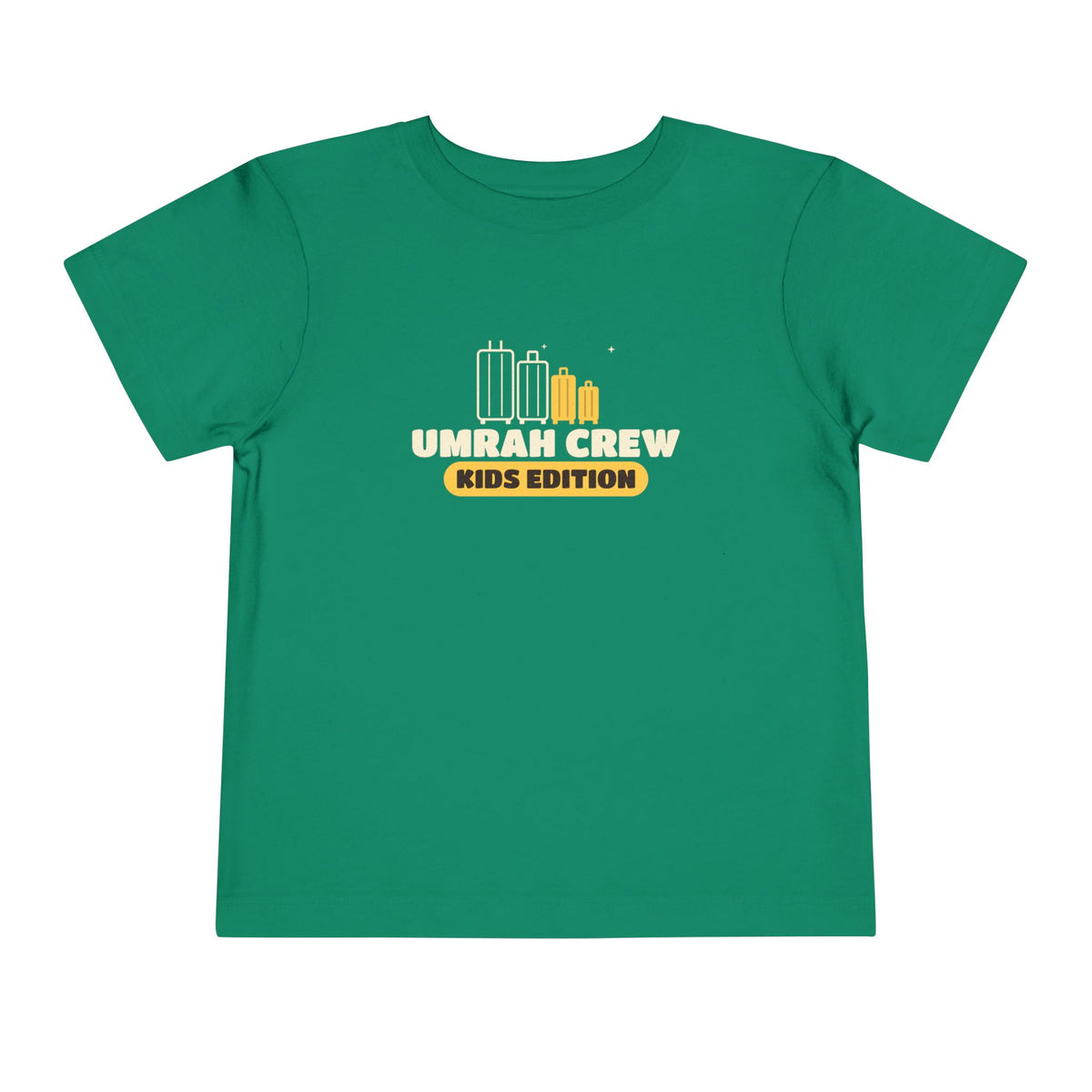 Umrah Crew Kids Edition Toddler T-Shirt in Kelly – AdabStars