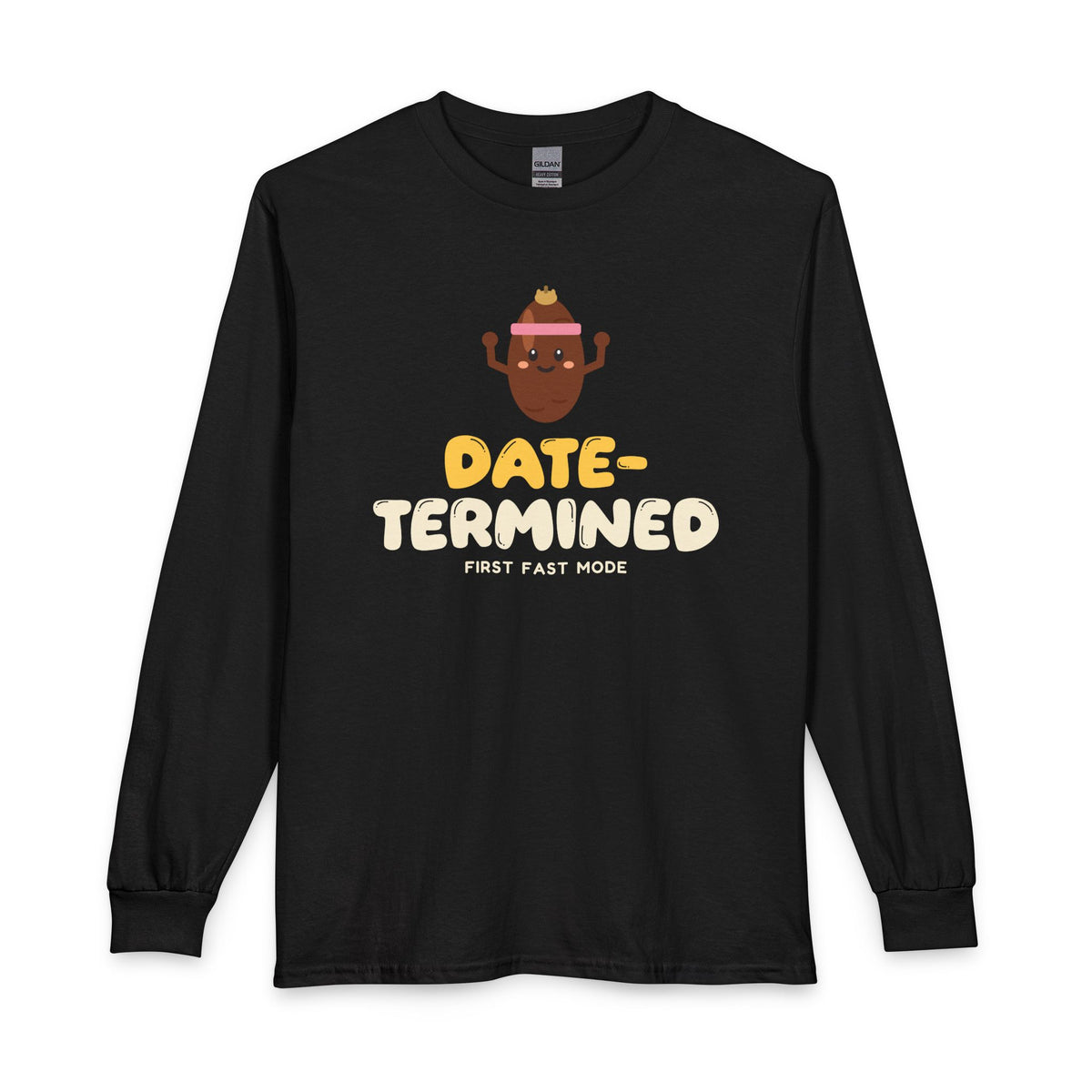 Date-Termined Ramadan Long Sleeve Shirt in Black – AdabStars