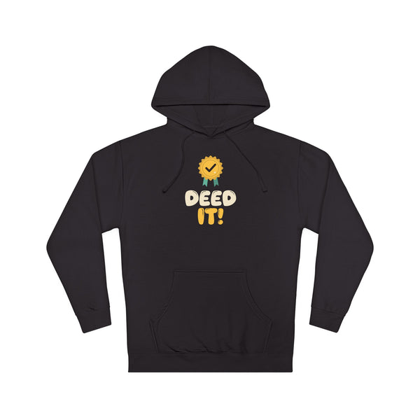 Deed It! Hoodie in Black – AdabStars