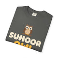 Suhoor Owl Ramadan Heavyweight Tee | Ramadan Kids Night Bird Early Riser Pre Dawn | AdabStars Islamic Kids Apparel