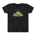 With Hardship Comes Ease Kids Tee | Surah Ash-Sharh Qur'an 94:5-6 on the Back Islamic Reminder | AdabStars