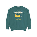 Be Like Isa (AS) Sweatshirt, Front Print | Prophet Isa (Jesus) Gentleness Story | AdabStars