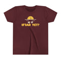 Is It Iftar Yet? Ramadan Kids Tee | Ramadan Kids Sunset Countdown Fasting | AdabStars Islamic Apparel