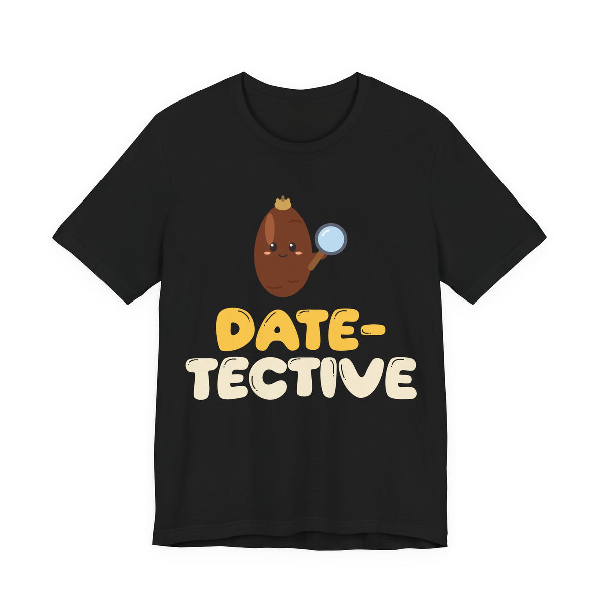 Date Tective Ramadan Shirt | Ramadan Kids Detective Fruit Magnifier Pun | AdabStars Islamic Kids Apparel