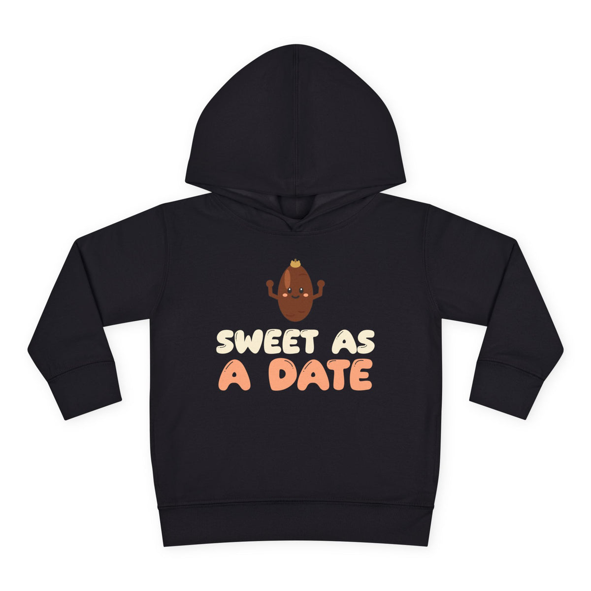 Sweet As A Date Ramadan Toddler Hoodie in Black – AdabStars