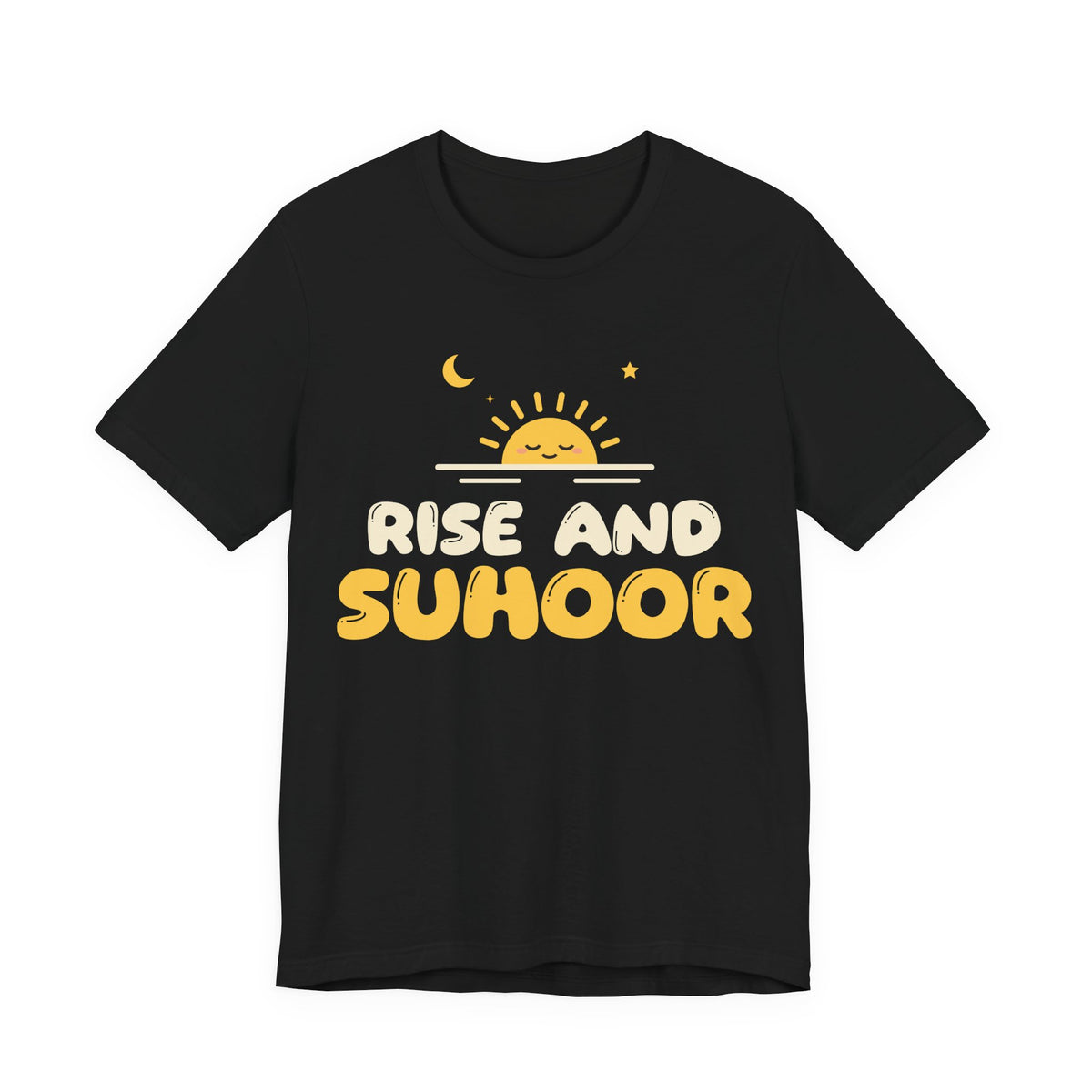 Rise And Suhoor Shirt | Ramadan Kids Pre Dawn Meal Sunrise Pun | AdabStars Islamic Kids Apparel