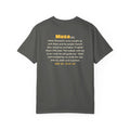 Be Like Musa (AS) Heavyweight Tee | Prophet Musa (Moses) Courage Story, Qur'an 26:61-63 on the Back | AdabStars