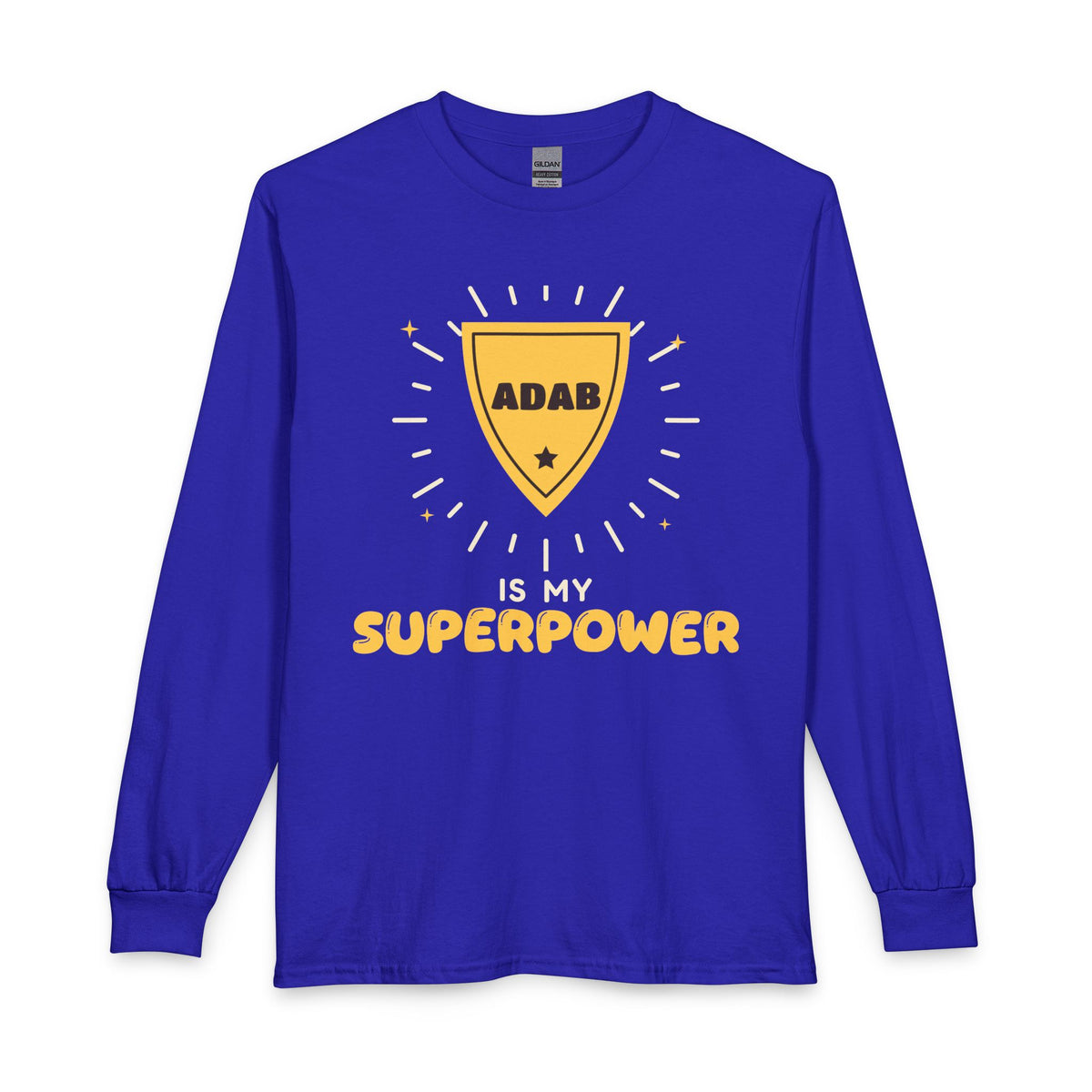 Adab Superpower Islamic Long Sleeve Shirt in Royal – AdabStars
