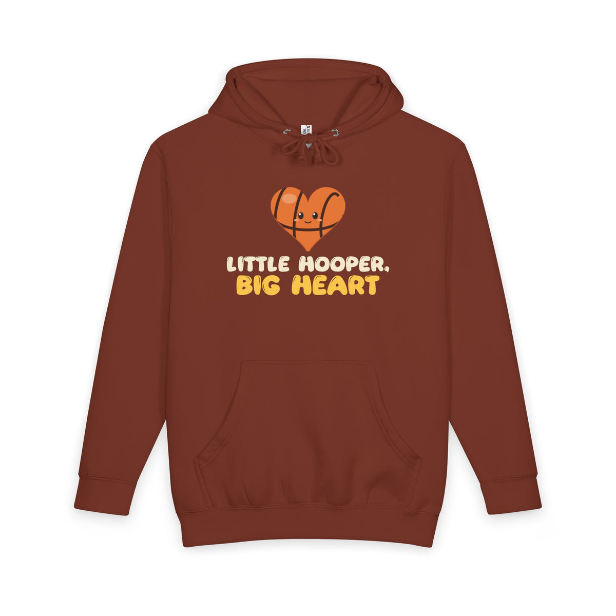 Little Hooper, Big Heart Muslim Heavyweight Premium Heavyweight Hoodie in Paprika – AdabStars