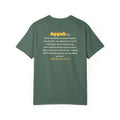 Be Like Ayyub (AS) Heavyweight Tee | Prophet Ayyub (Job) Patience Story, Qur'an 38:41-44 on the Back | AdabStars