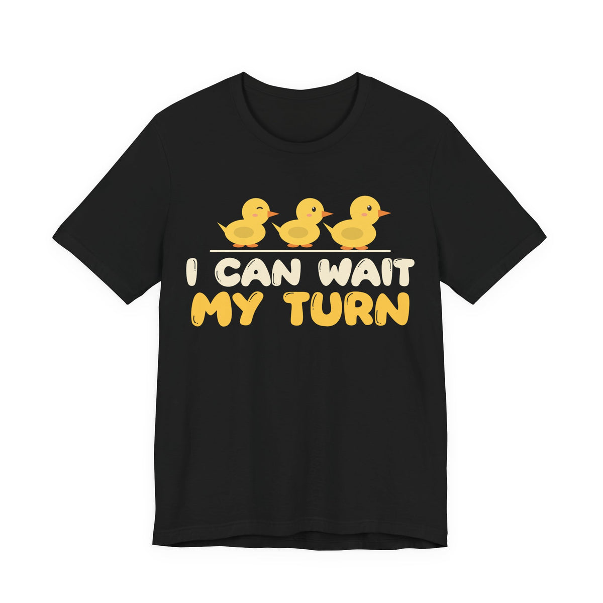 Wait My Turn Islamic Shirt | Adab Kids I Can Wait My Turn Patience Ducklings In a Row | AdabStars Islamic Kids Apparel