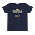 Be Like Isa (AS) Kids Tee | Prophet Isa (Jesus) Gentleness Story, Qur'an 19:30-32 on the Back | AdabStars