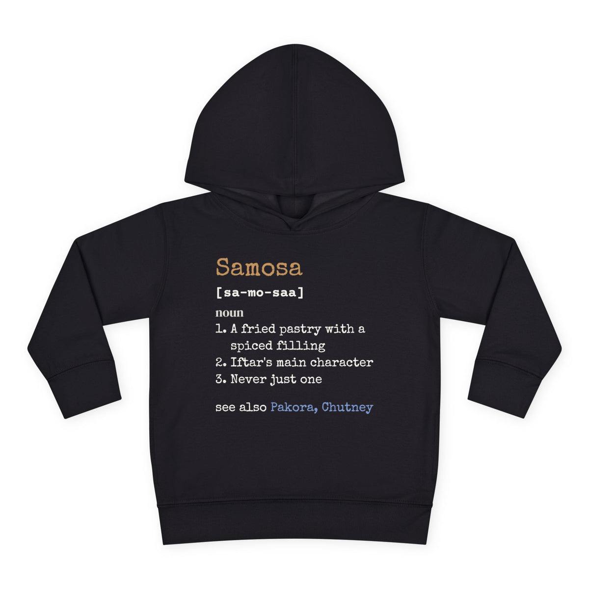 Samosa Definition Islamic Toddler Hoodie – AdabStars