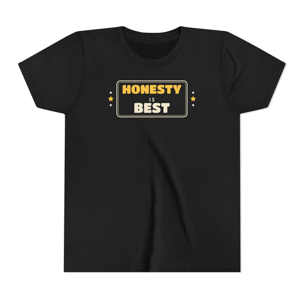 Honesty Is Best Kids T-Shirt in Black – AdabStars