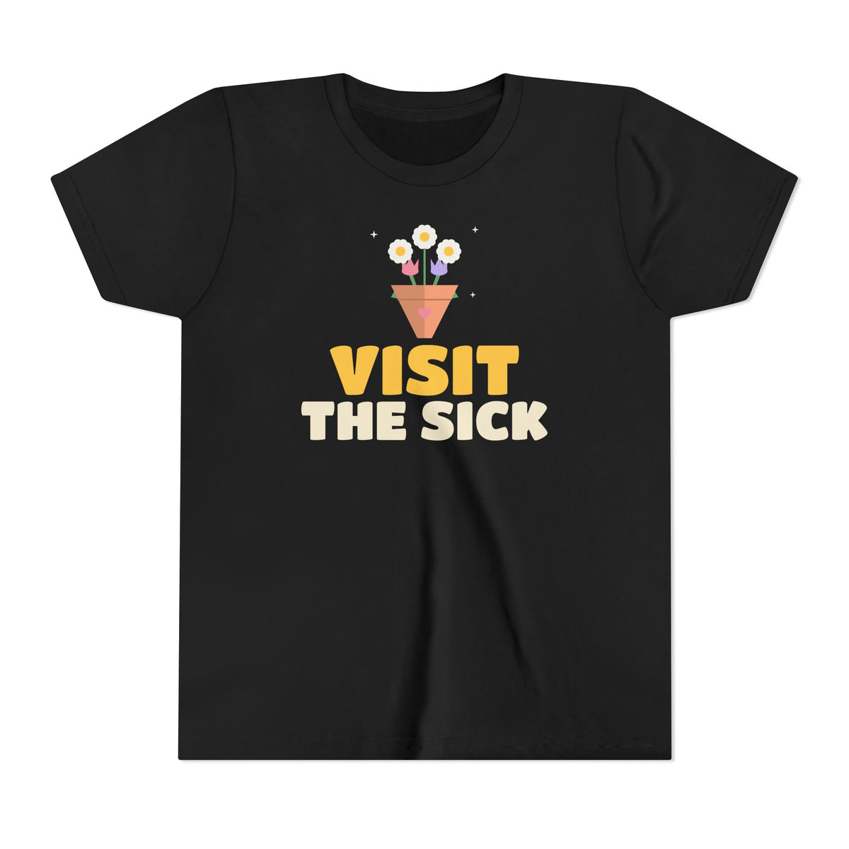 Visit the Sick Islamic Kids T-Shirt in Black – AdabStars