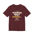 Be Like Sulayman (AS) Shirt, Front Print | Prophet Sulayman (Solomon) Gratitude Story | AdabStars