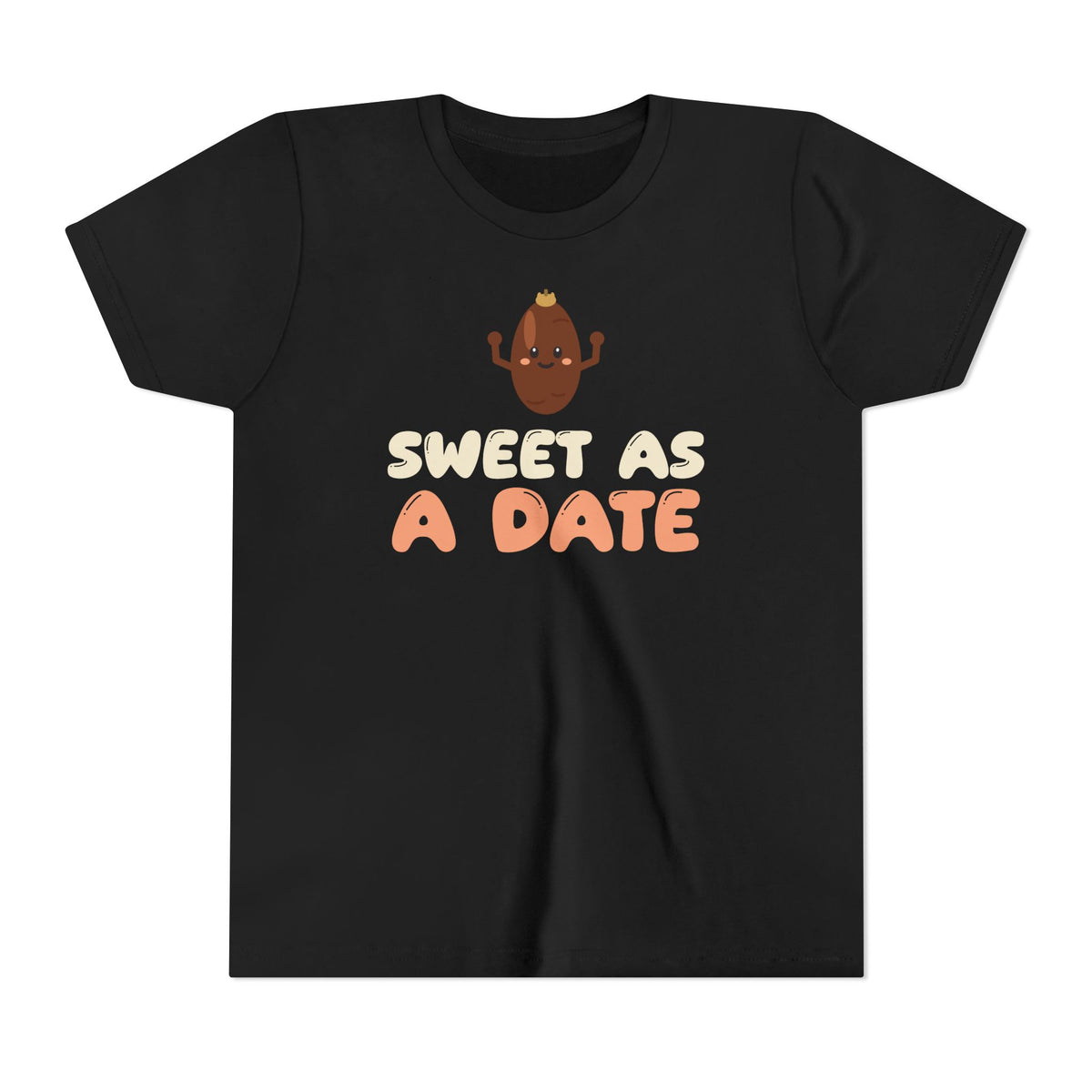Sweet As A Date Ramadan Kids Tee | Ramadan Kids Cute Fruit Little One Eid | AdabStars Islamic Kids Apparel